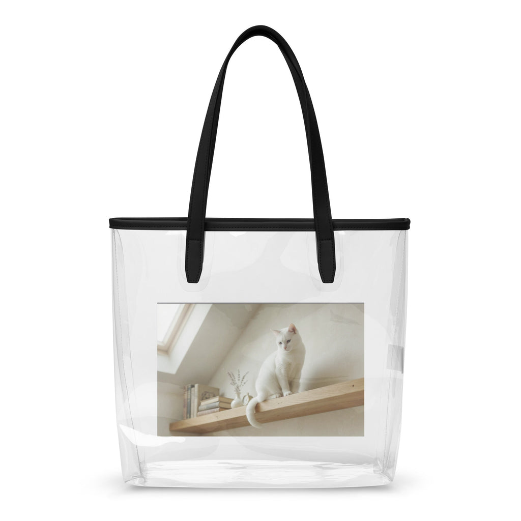 Clear tote bag