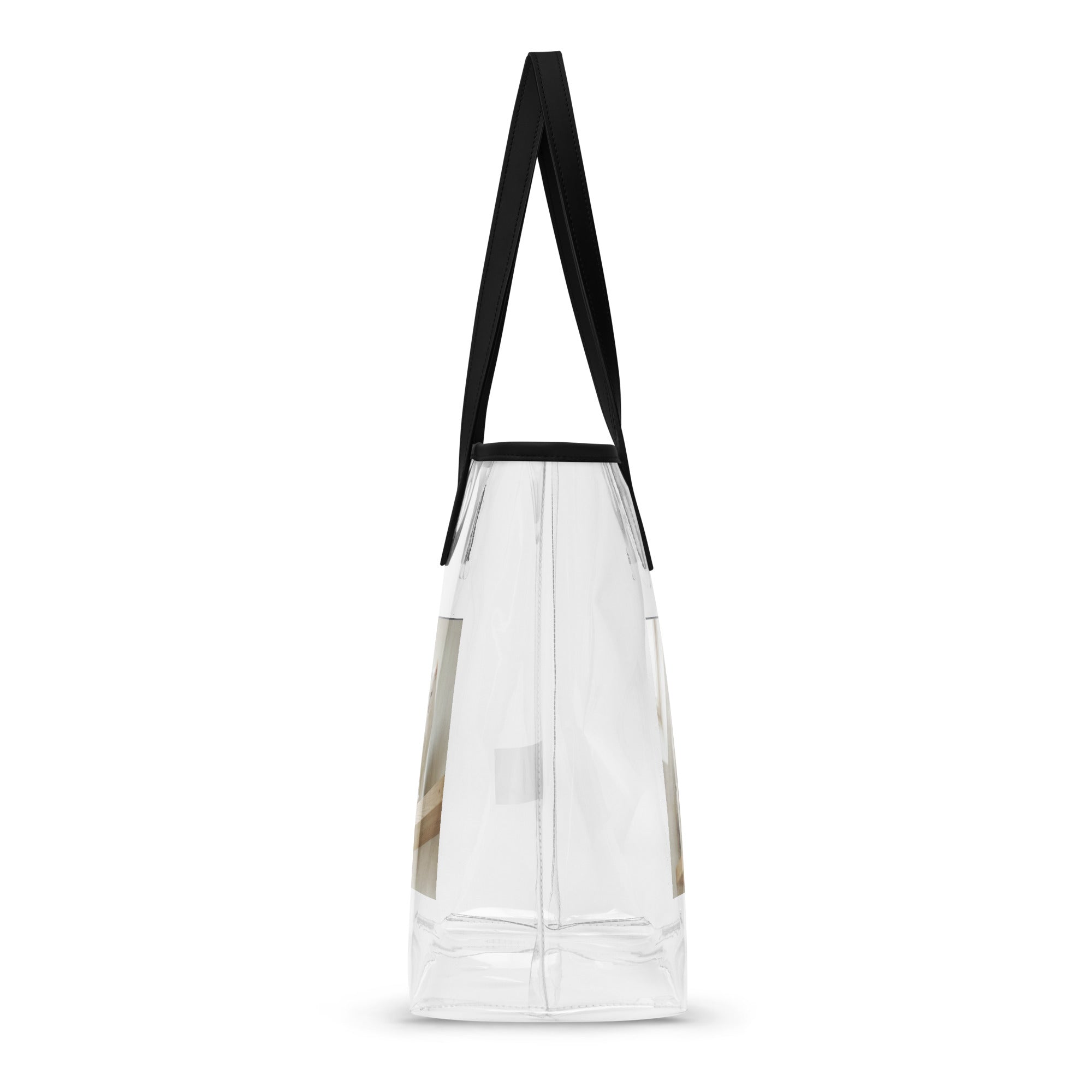 Clear tote bag