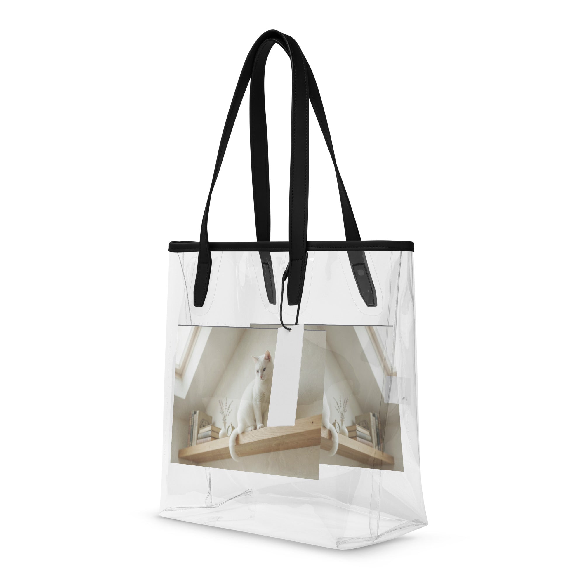 Clear tote bag