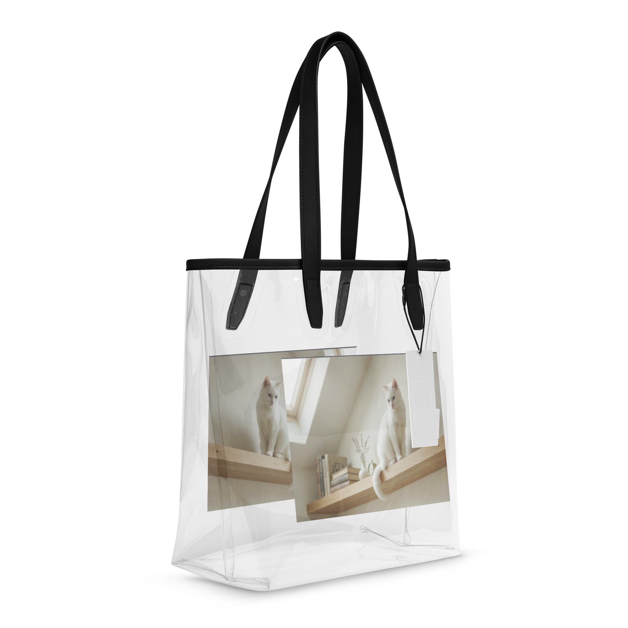 Clear tote bag