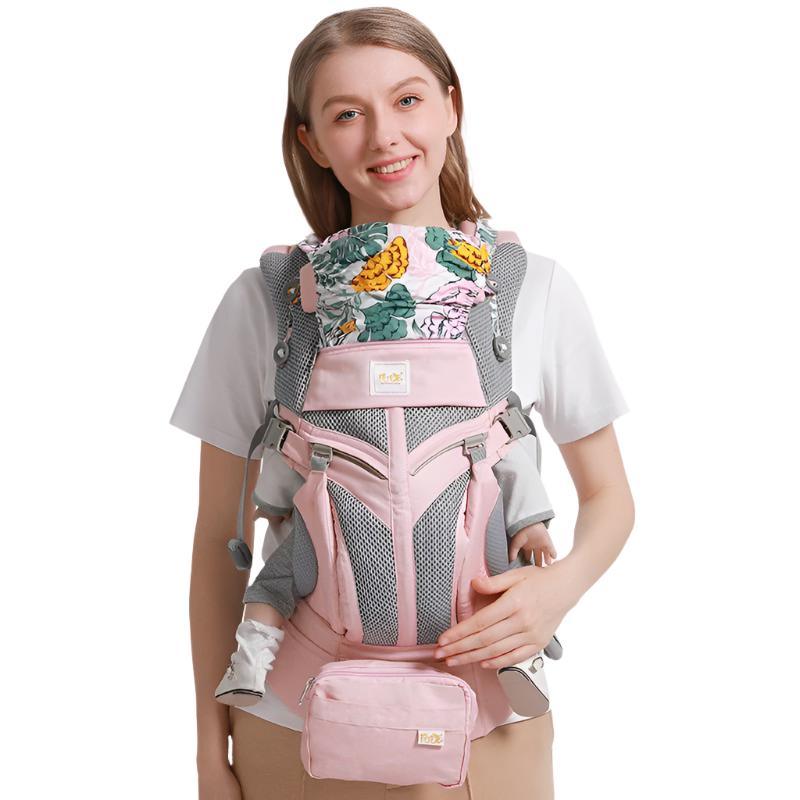 Porte-bébé avant et arrière confortable