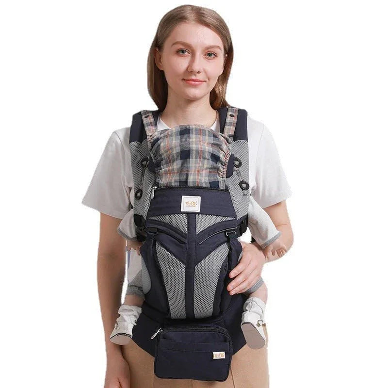 Porte-bébé avant et arrière confortable