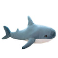 Jouets en peluche décoratifs coussin poupée requin mignon créatif