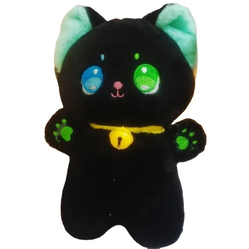 Süße schwarze Katze Puppe Plüschtiere