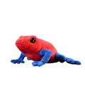 Peluche de grenouille dendrobate mignonne et colorée