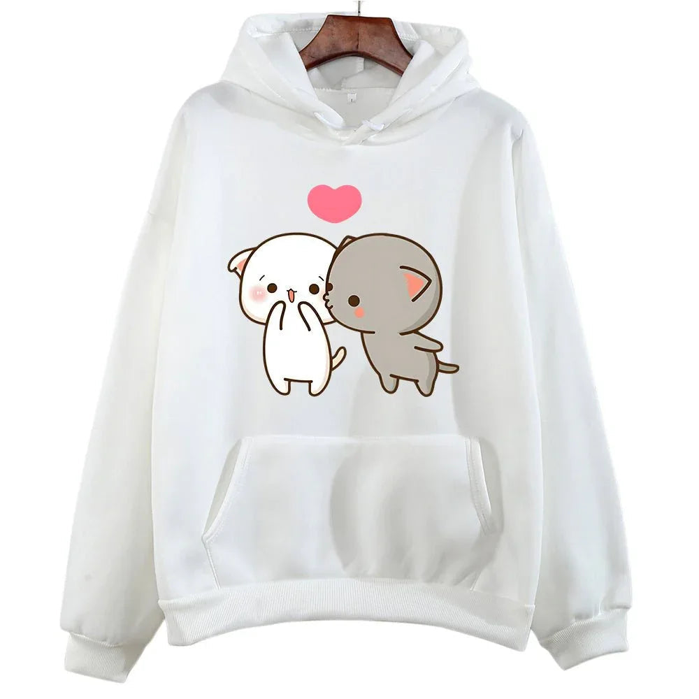 Sweat à Capuche au Design Mignon pour Femme