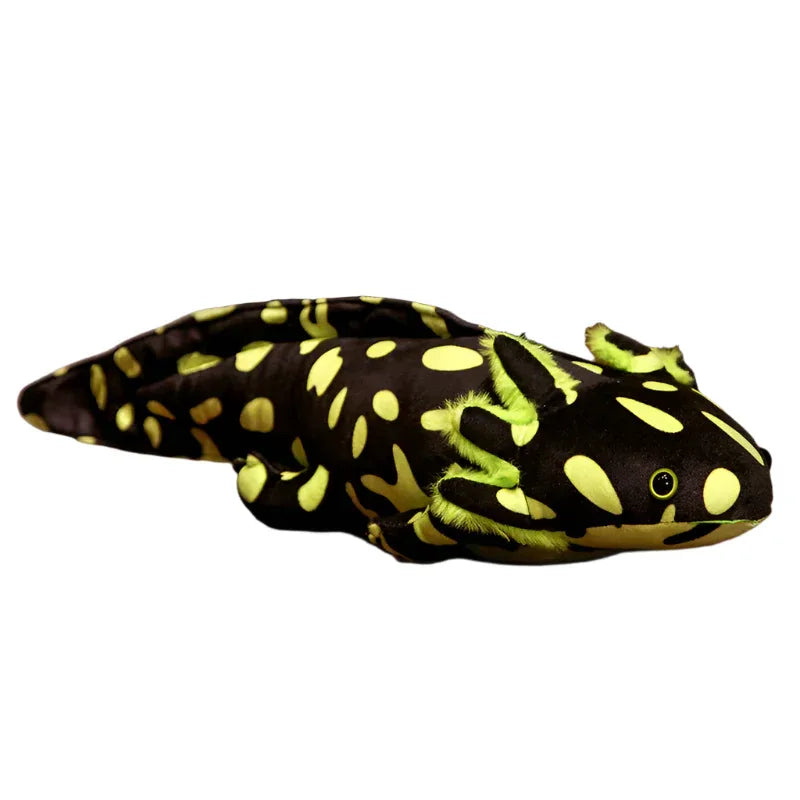 Mignonnes peluches Salamandre Lézard Hexagonales