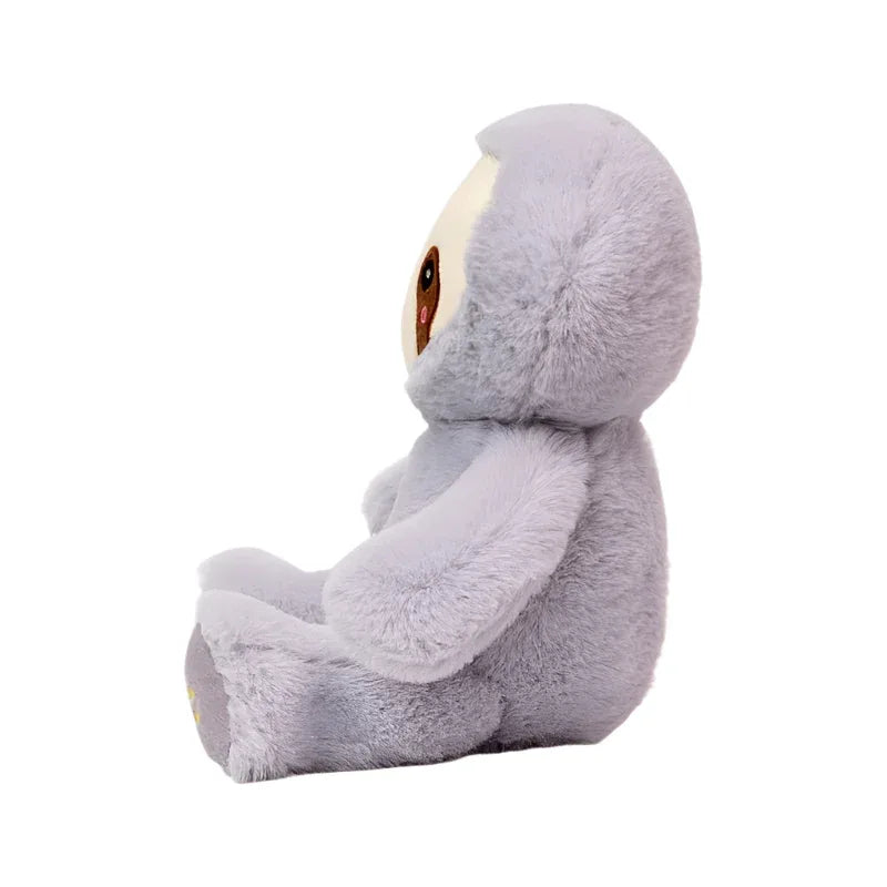 Peluche paresseux lumineuse et respirante, douce et apaisante