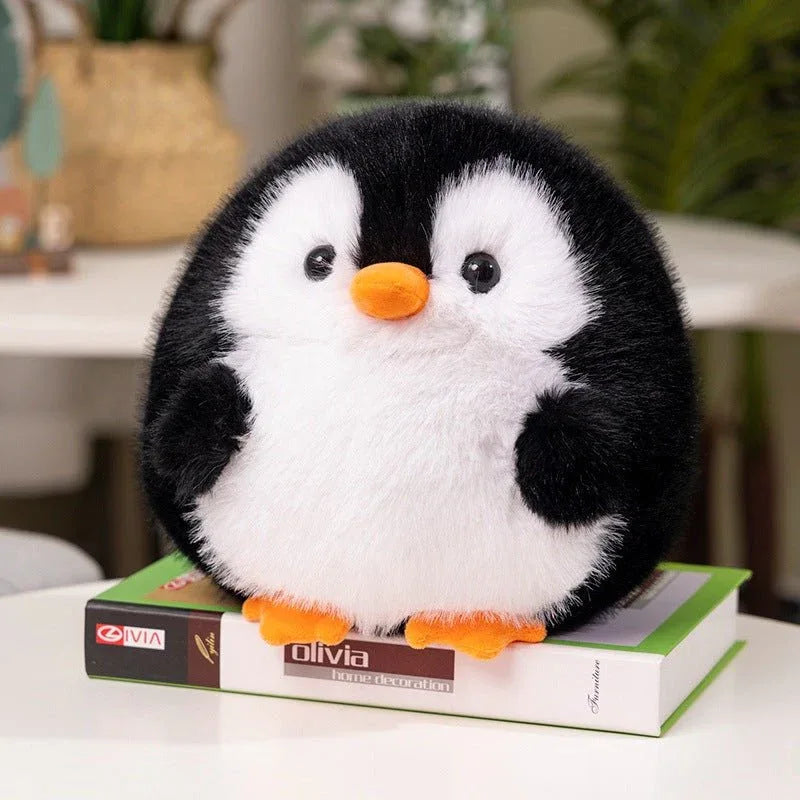 Niedliche Rosen-Pinguin-Puppe Plüschtiere