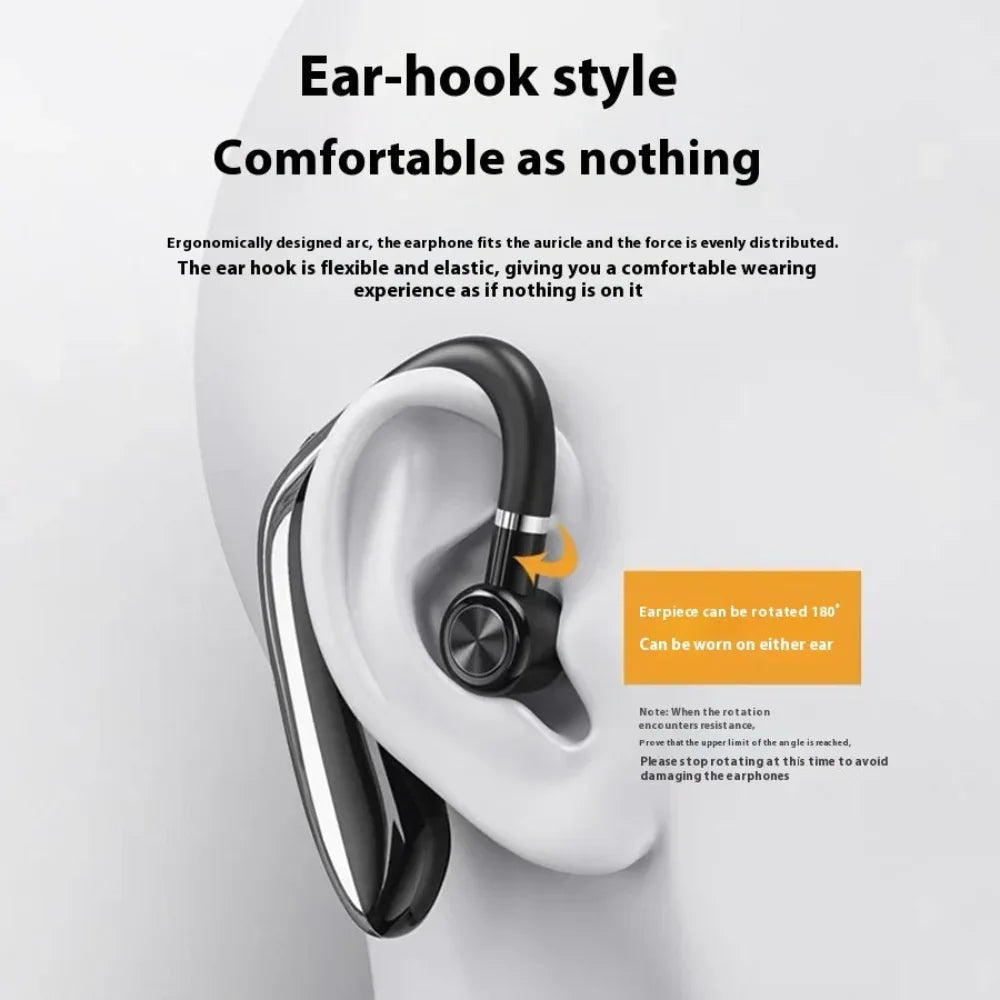 Écouteurs intra-auriculaires Bluetooth sans fil étanches avec qualité sonore HiFi