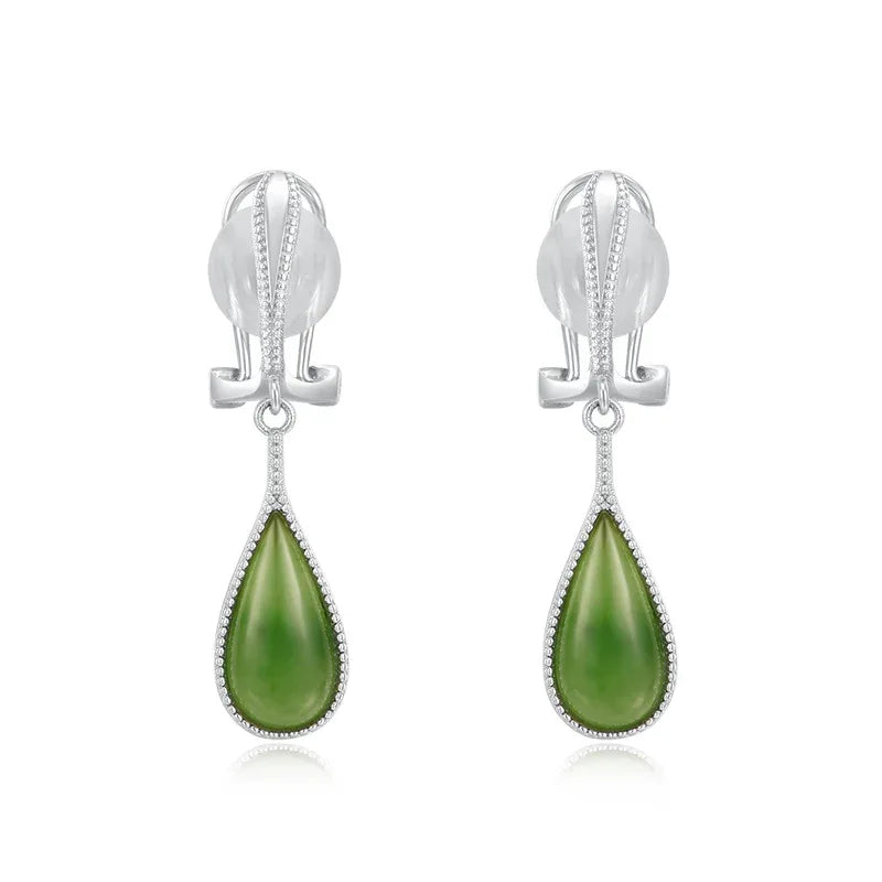 Boucles d'oreilles clips de luxe légères françaises pour femmes