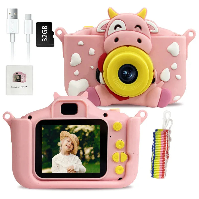 Appareil photo numérique HD pour enfants avec fonction vidéo – Cadeau idéal