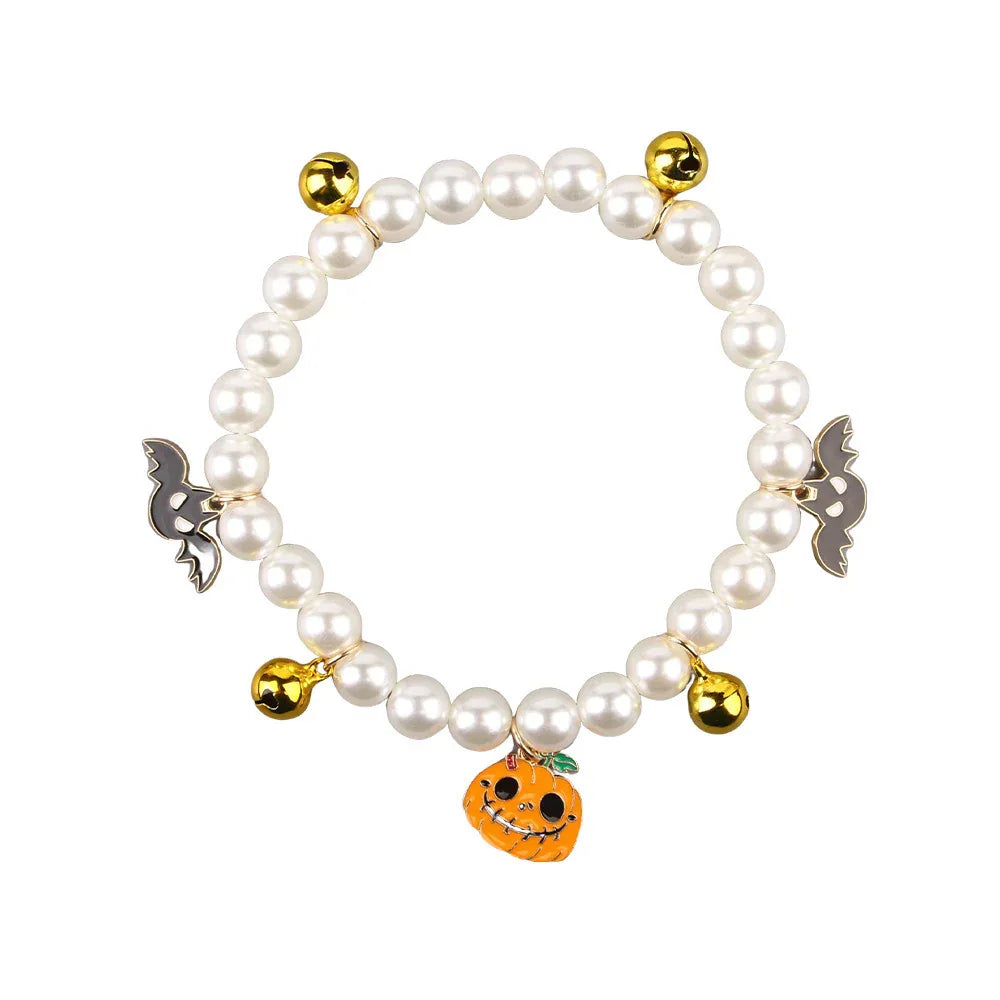 3pcs Pearl Necklace For Dogs And Cats Fashion For Pets