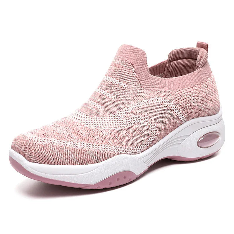 Damen weiche Sohle atmungsaktive Schuhe lässige vielseitige Sneaker