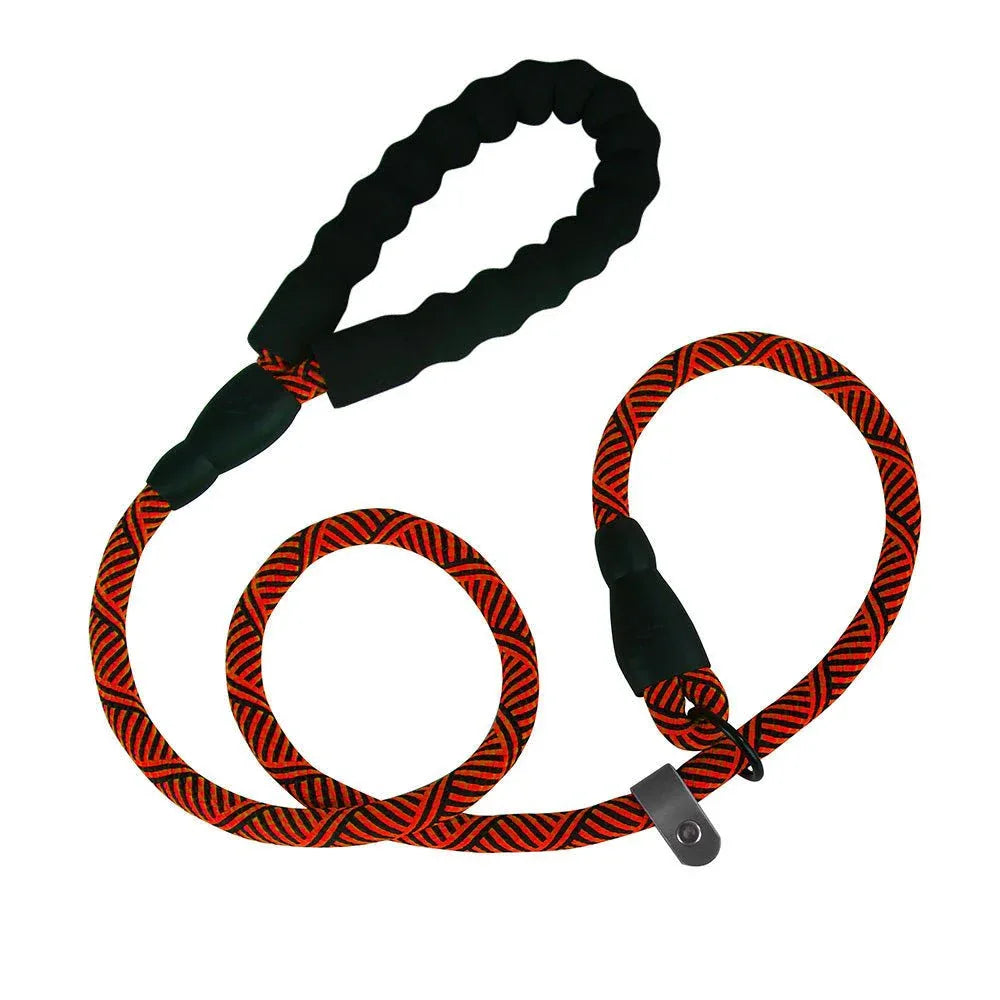 Laisse en nylon pour chien, anti-traction