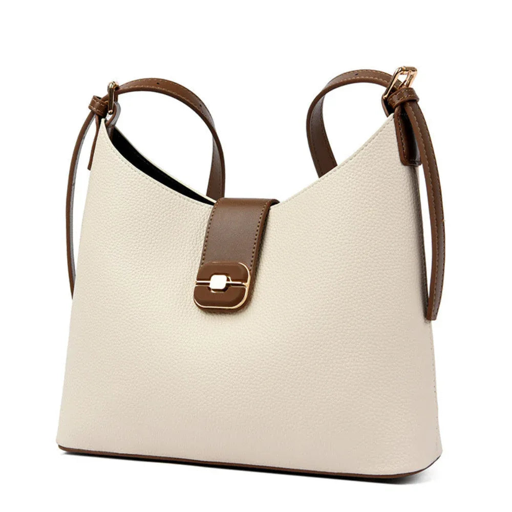 Damen All-Matching Stylische PU-Lederhandtasche