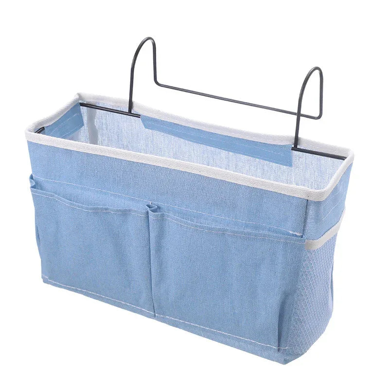 Panier suspendu de chevet pour dortoir, étagère de rangement de chambre à coucher