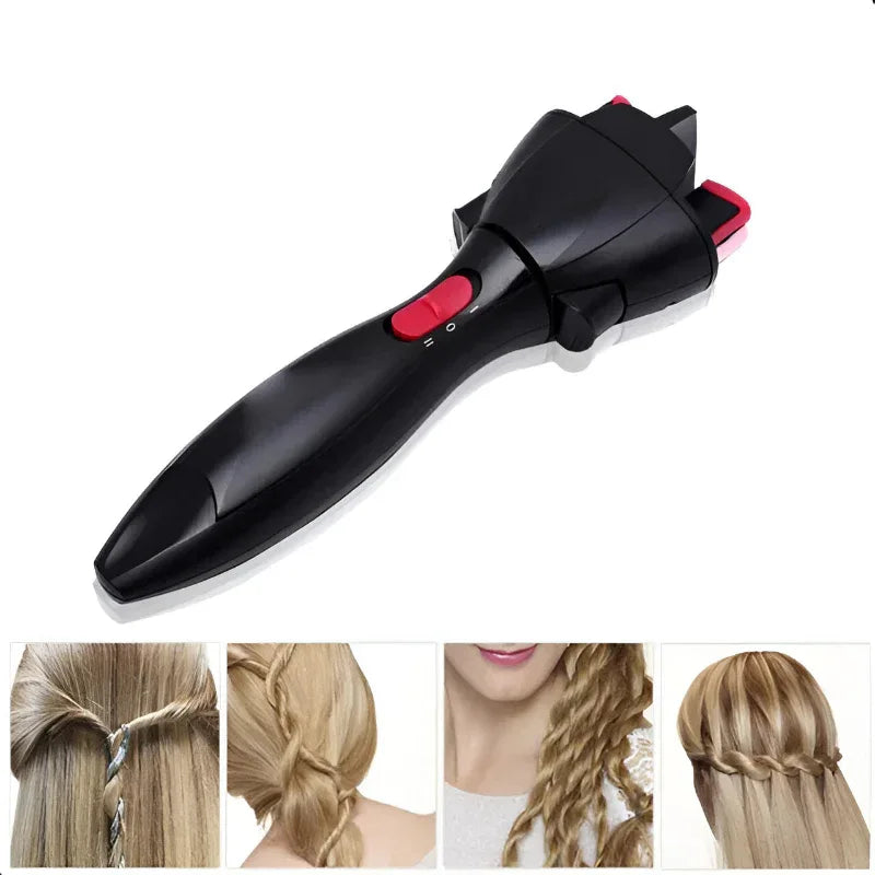 Outil de tressage électrique USB automatique pour coiffure et rouleau de tresses