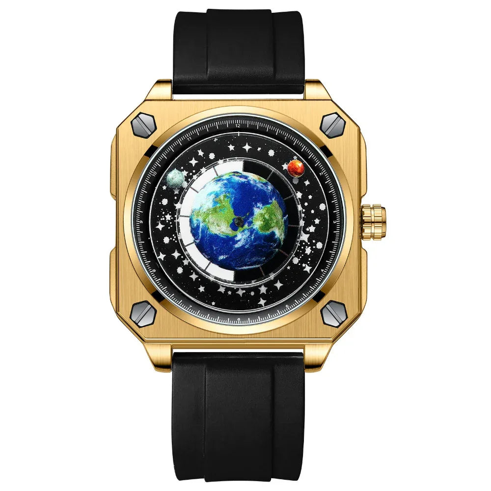 Montre à Quartz Homme Grand Cadran Créatif