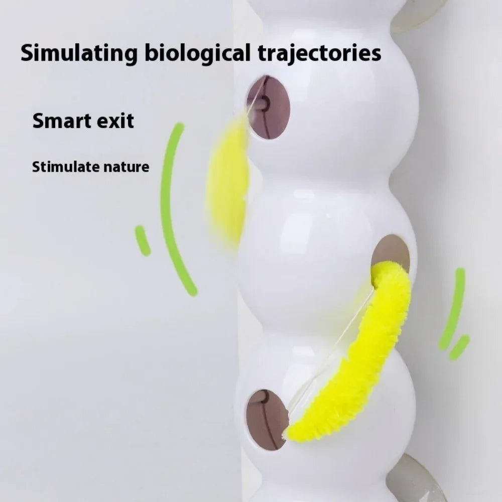 Pet Teasing Wiederaufladbares intelligentes interaktives lustiges Katzenspielzeug