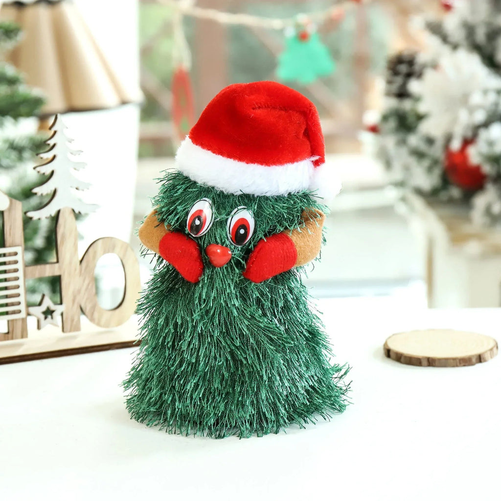 Elektrischer tanzender Weihnachtsbaum Weihnachts-Stofftier Dekoration