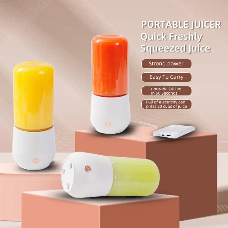 Mixeur presse-agrumes électrique portable pour jus, smoothies et milkshakes - Bouteille portable, Outil de cuisine
