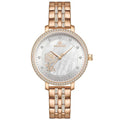 Montre élégante simple en acier inoxydable pour femme