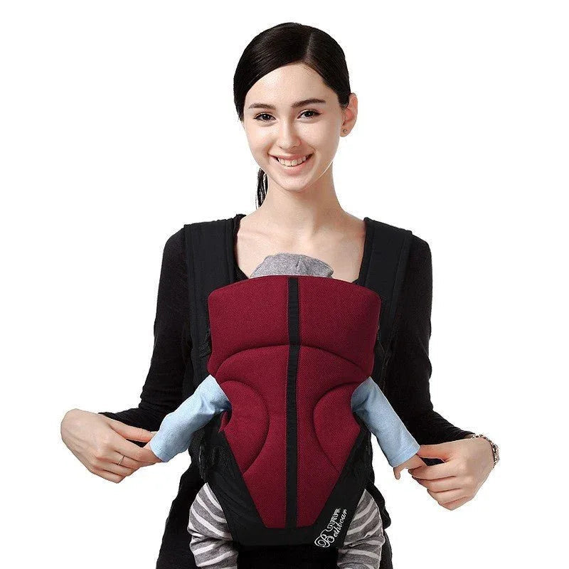 Ergonomische, atmungsaktive Babytrage aus Polyestergewebe