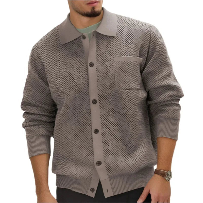 Hochdichte Pullover im europäischen und amerikanischen Stil mit Brusttasche