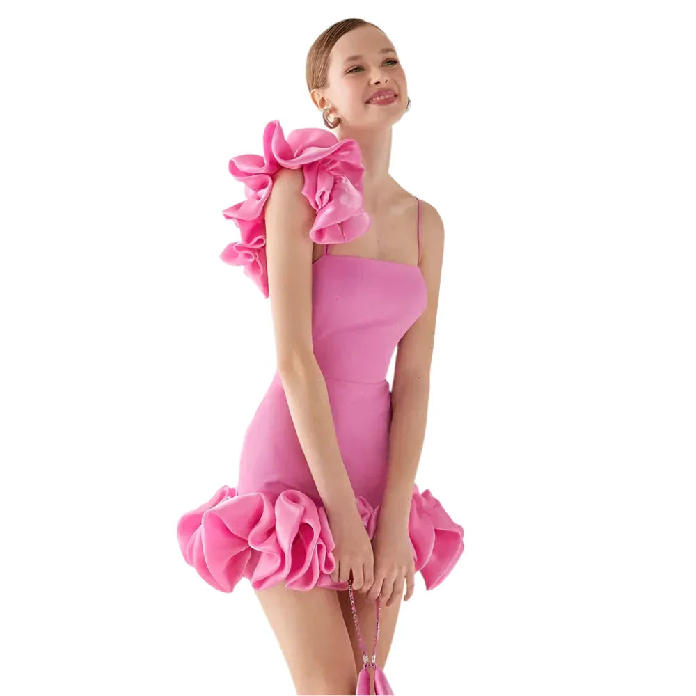 Robe plissée pour femmes européennes et américaines