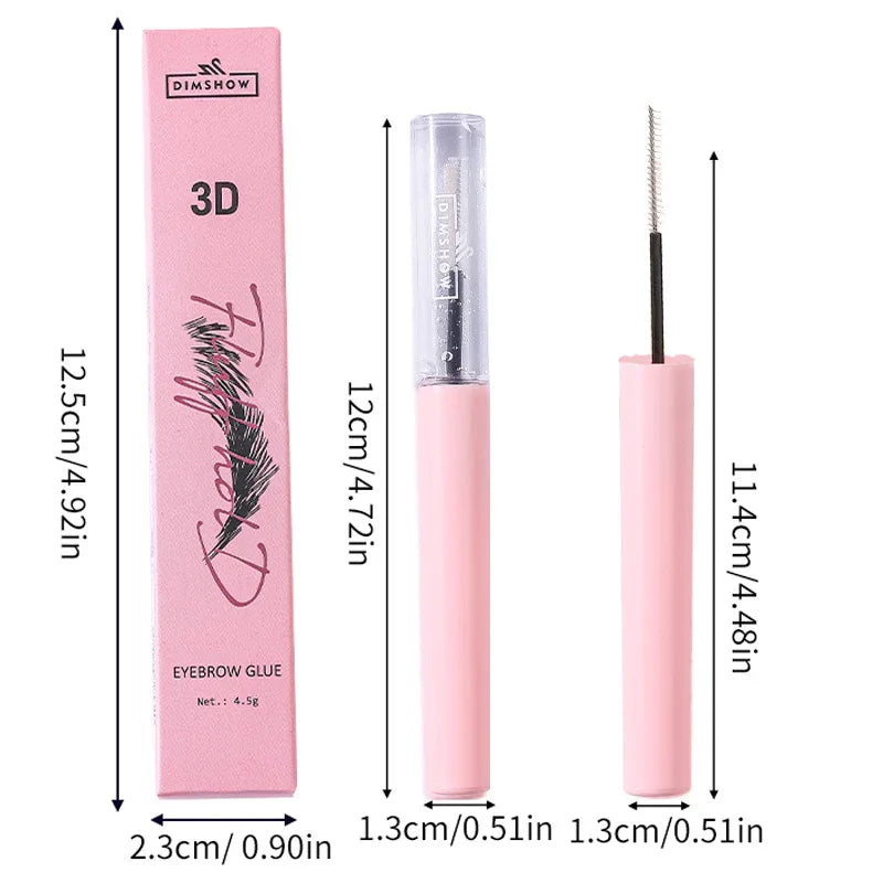 Gel Crayon Sourcils Fixant Longue Tenue et Fort