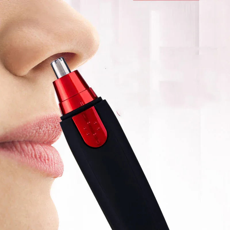 Tondeuse électrique pour poils d'oreilles, sourcils et nez, rasoir unisexe