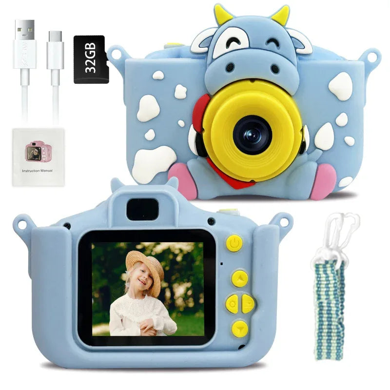 Appareil photo numérique HD pour enfants avec fonction vidéo – Cadeau idéal