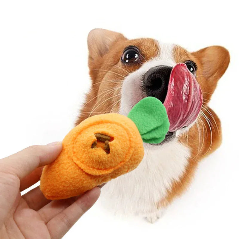 Jouet interactif pour chien, distributeur de nourriture caché