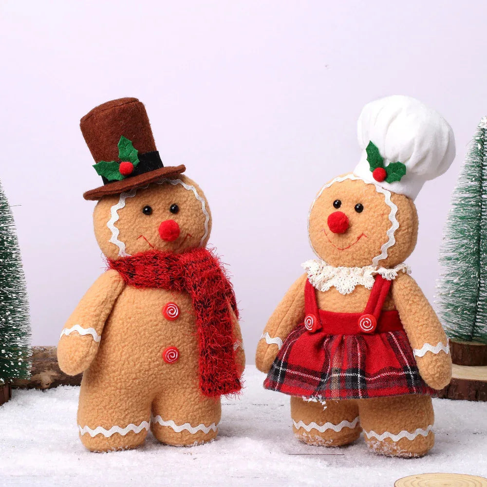 Nouvelle décoration de Noël : bonhomme de pain d'épices