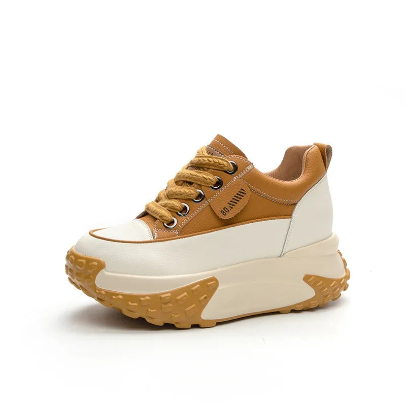 Damen Retro-Sneaker Modische Und Personalisierte Plateauschuhe