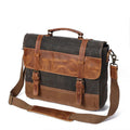 Fashion Herren Canvas Umhängetasche Aktentasche