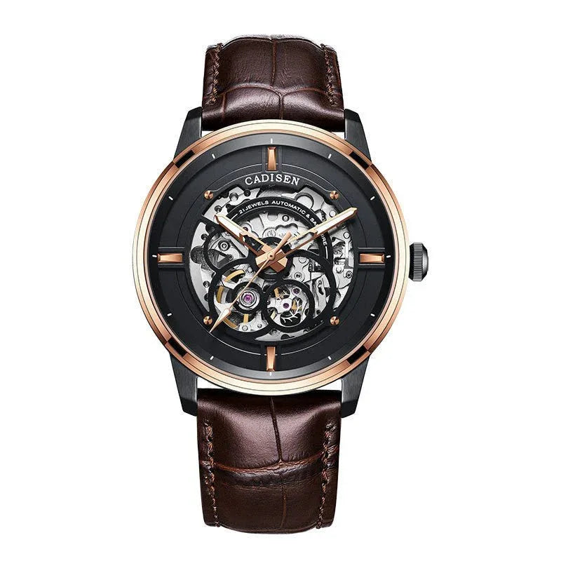 Modische mechanische Herrenuhr für den Alltag