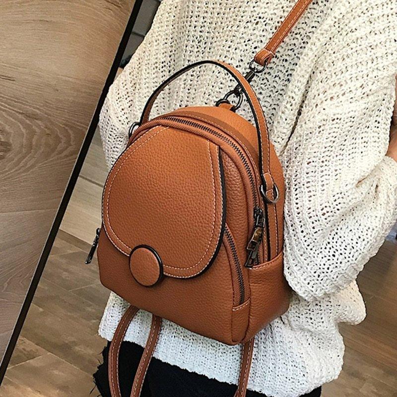 Mini Sac à Dos Tendance pour Femmes