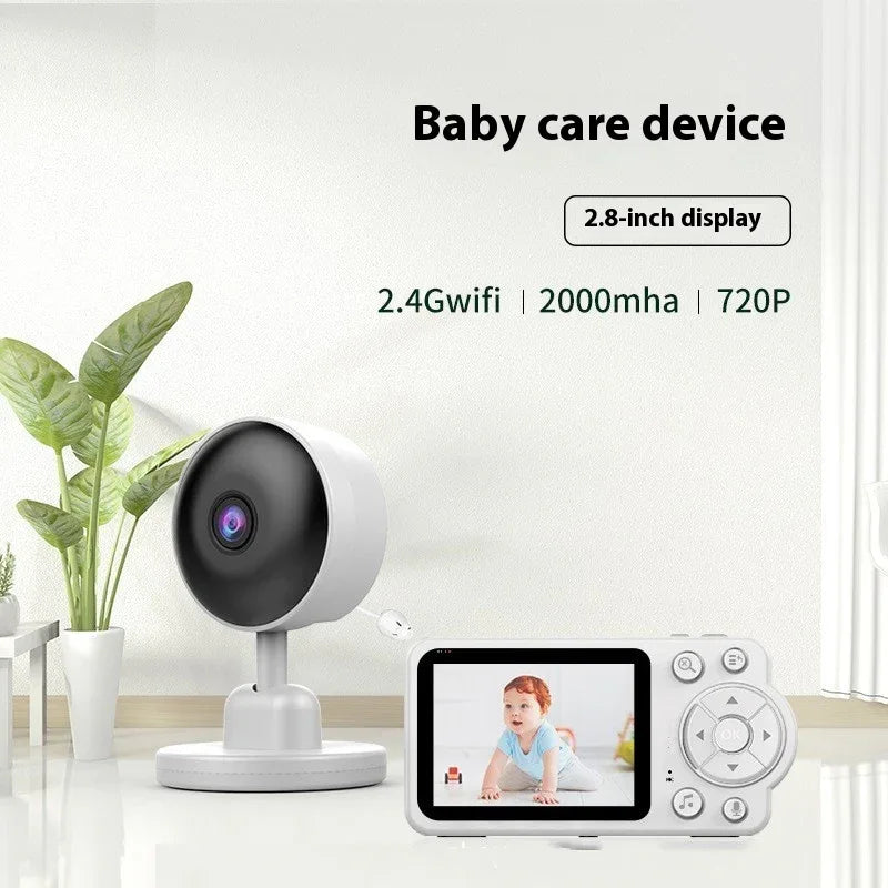 Produit de sécurité : Moniteur Bébé et Nourrisson Vision Nocturne Infrarouge WIFI Sans Fil Télécommandé