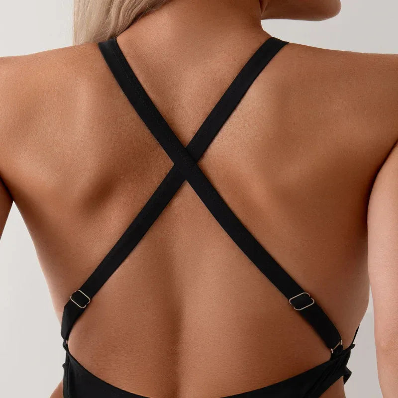 Damen-Monokini Hot Girl Neck Tight