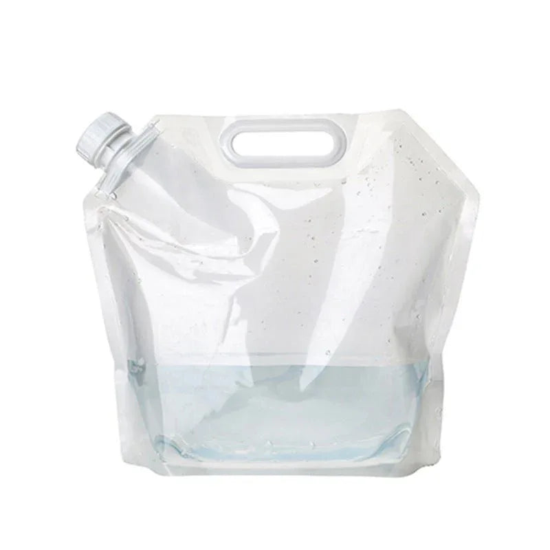 Sac de rangement d'eau pliable portable grande capacité Équipement de camping