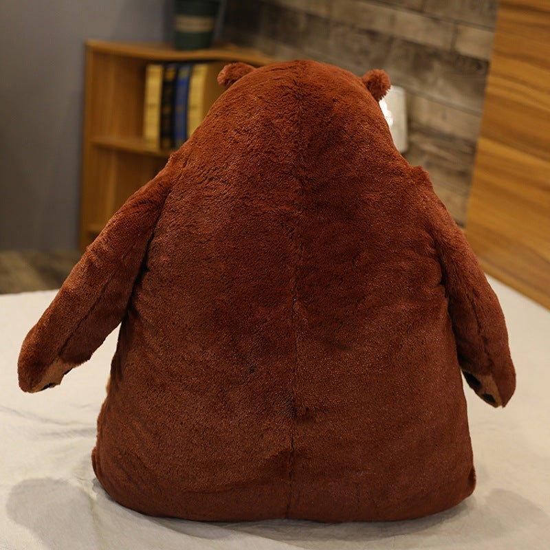 Grande peluche ourson marron 100 cm