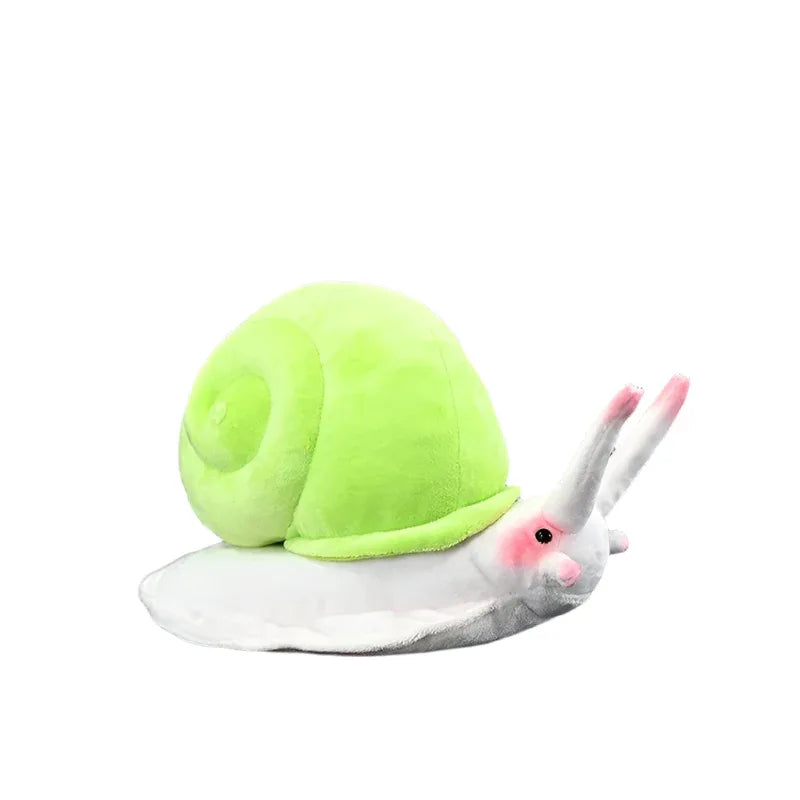 Peluche escargot Coquille Verte