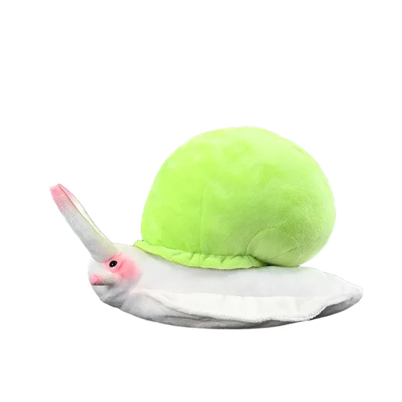 Peluche escargot Coquille Verte