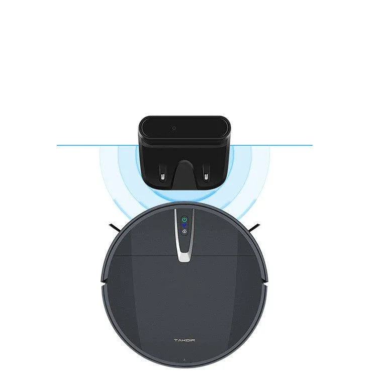 Balai-laveur intelligent ultra-mince et robot aspirateur tout-en-un pour la maison