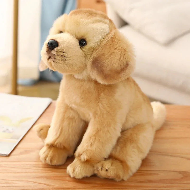 Poupée de chien Labrador, jouet en peluche