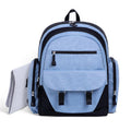 Sac à langer grande capacité imperméable à double boucle avec matelas à langer