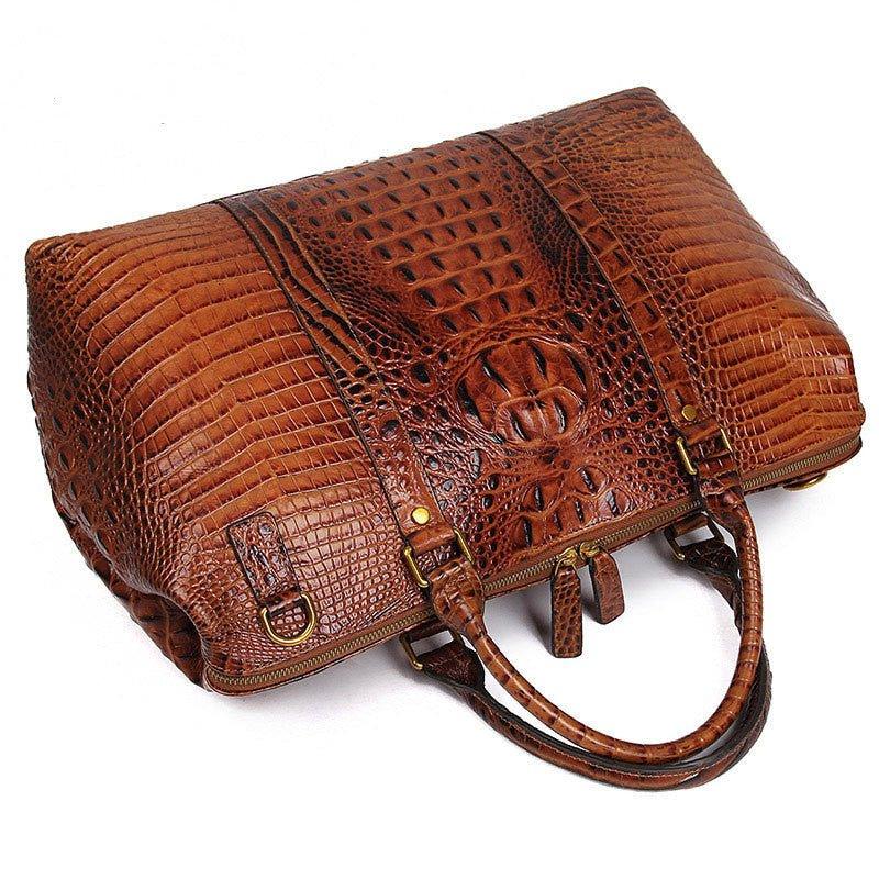 Sac de voyage week-end en cuir pour homme