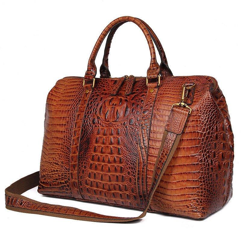 Sac de voyage week-end en cuir pour homme